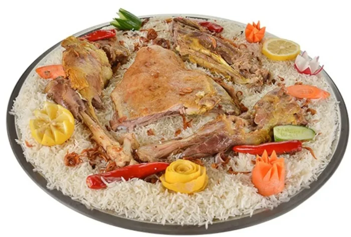 نصف تيس مطبوخ